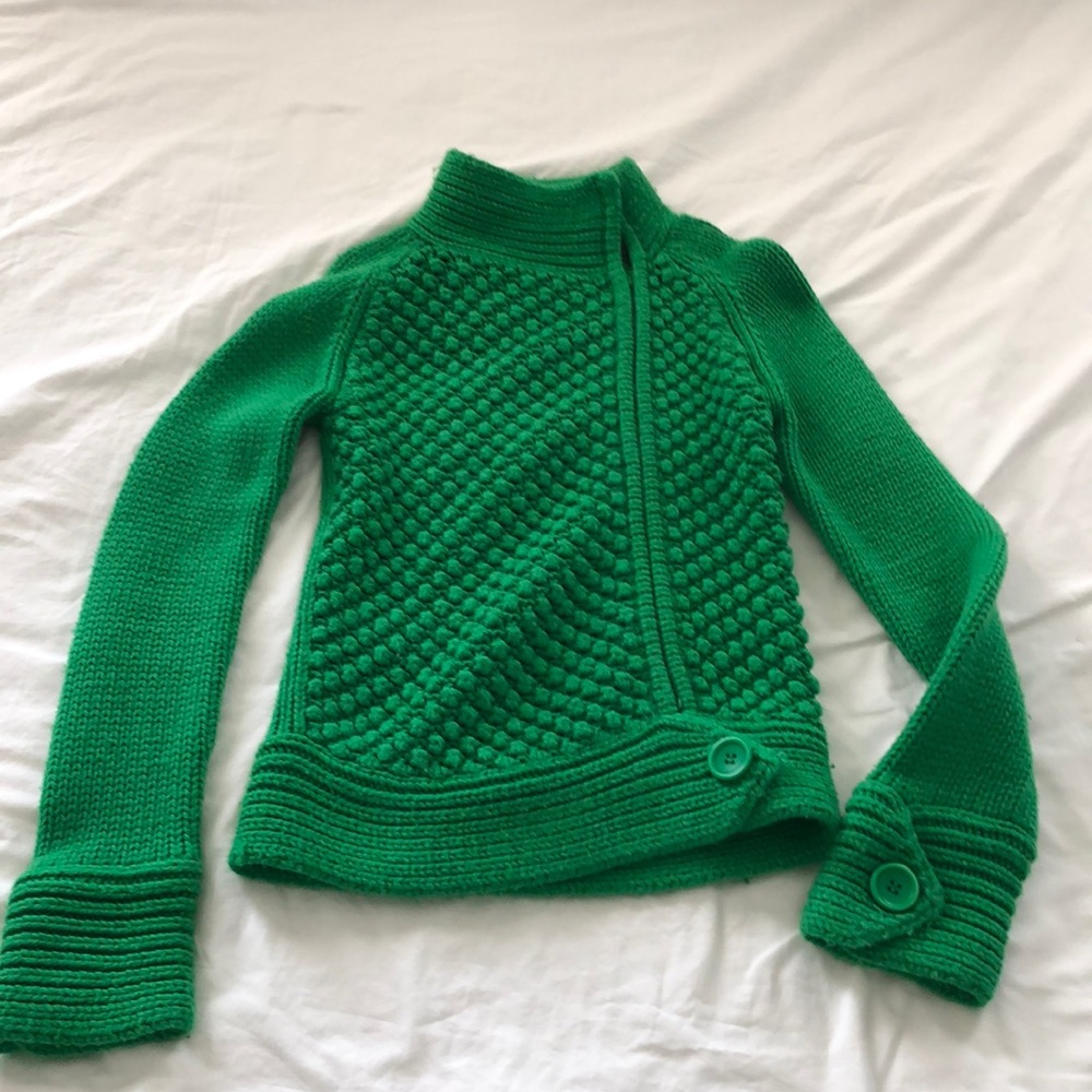 Green sweater